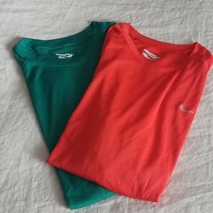 Men's XL Saucony Dri-Fit Tee Shirts